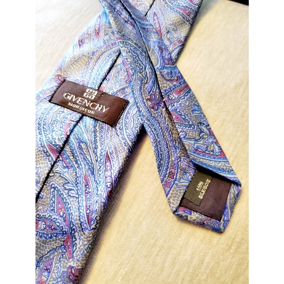 Vintage Givenchy Paisley Tie - Picture 7 of 7